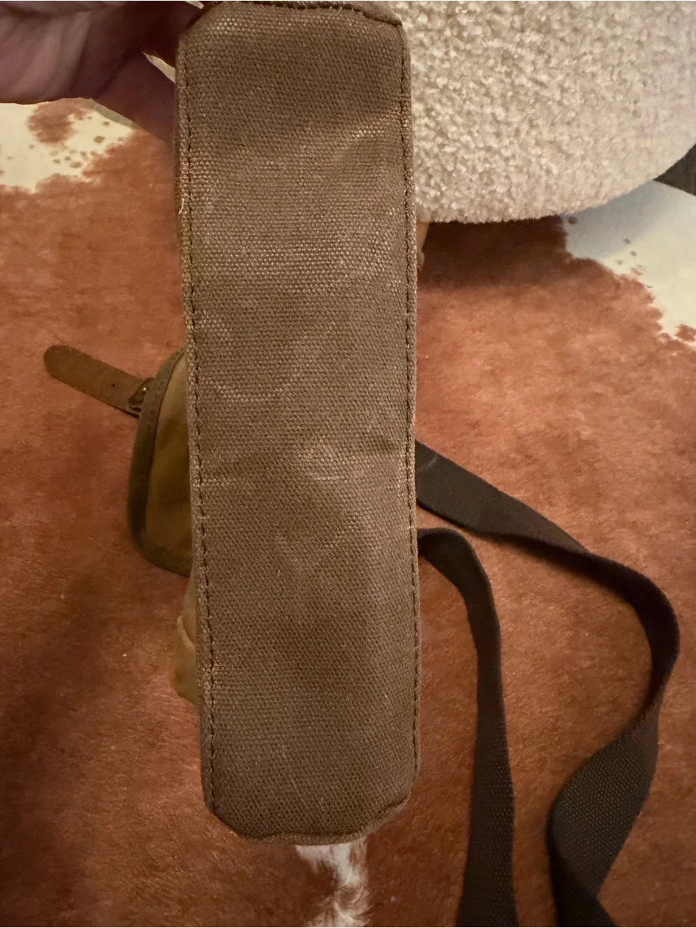 Fieldbrook Courier Messenger Bag - Brown Canvas